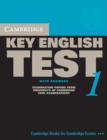 Cambridge Key English Test 1 Student's Book with Answers : Examination Papers from the University of Cambridge ESOL Examinations - Book