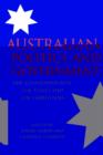 Australian Politics and Government : The Commonwealth, the States and the Territories - Book
