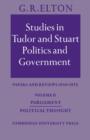 Studies in Tudor and Stuart Politics and Government: Volume 2, Parliament Political Thought : Papers and Reviews 1946-1972 - Book