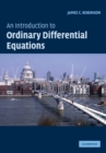 An Introduction to Ordinary Differential Equations - Book
