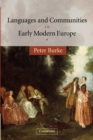 Languages and Communities in Early Modern Europe - Book