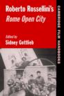 Roberto Rossellini's Rome Open City - Book