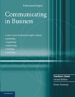 Communicating in Business Teacher's Book - Book