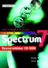 Spectrum Year 7 Teacher's File ResourceMaker CD-ROM - Book