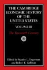 The Cambridge Economic History of the United States - Book