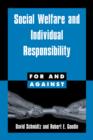Social Welfare and Individual Responsibility - Book