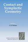 Contact and Symplectic Geometry - Book