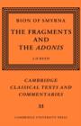 Bion of Smyrna: The Fragments and the Adonis - Book