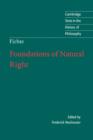 Foundations of Natural Right - Book