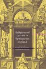 Religion and Culture in Renaissance England - Book