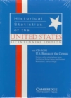 Historical Statistics of the United States on CD-ROM : Colonial Times to 1970 - Bicentennial Edition - Book