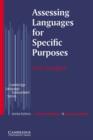 Assessing Languages for Specific Purposes - Book