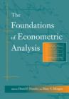 The Foundations of Econometric Analysis - Book