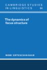 The Dynamics of Focus Structure - Book