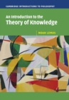 An Introduction to the Theory of Knowledge - Book