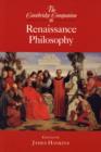 The Cambridge Companion to Renaissance Philosophy - Book
