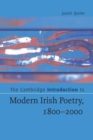 The Cambridge Introduction to Modern Irish Poetry, 1800-2000 - Book