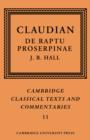 Claudian: De Raptu Proserpinae - Book