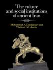 The Culture and Social Institutions of Ancient Iran - Book