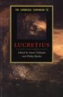 The Cambridge Companion to Lucretius - Book