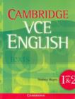 Cambridge VCE English Units 1 and 2 - Book