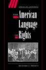The American Language of Rights - Book