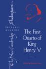The First Quarto of King Henry V - Book