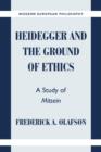 Heidegger and the Ground of Ethics : A Study of Mitsein - Book