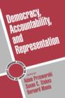 Democracy, Accountability, and Representation - Book