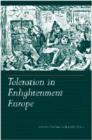 Toleration in Enlightenment Europe - Book