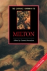 The Cambridge Companion to Milton - Book