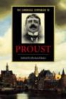 The Cambridge Companion to Proust - Book