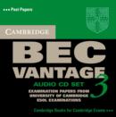 Cambridge BEC Vantage 3 Audio CD Set (2 CDs) - Book