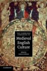 The Cambridge Companion to Medieval English Culture - Book