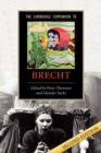 The Cambridge Companion to Brecht - Book