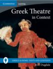 Greek Theatre in Context - Book