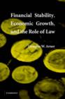 Financial Stability, Economic Growth, and the Role of Law - Book