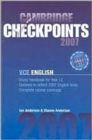 Cambridge Checkpoints VCE English 2007 - Book