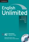English Unlimited Elementary Teacher's Pack (Teacher's Book with DVD-ROM) - Book