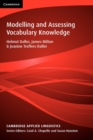 Modelling and Assessing Vocabulary Knowledge - Book