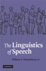 The Linguistics of Speech - Book