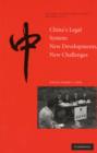 China's Legal System : New Developments, New Challenges - Book