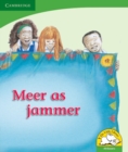 Meer as jammer (Afrikaans) - Book