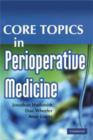 Core Topics in Perioperative Medicine - Book