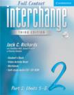 Interchange Full Contact Level 2 Part 2 Units 5-8 with Audio CD/CD-ROM - Book
