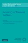 Geometry of Riemann Surfaces - Book