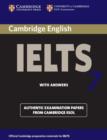 Cambridge IELTS 7 Student's Book with Answers : Examination Papers from University of Cambridge ESOL Examinations - Book
