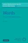 Words : Notes on Verbal Width in Groups - Book