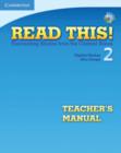 Read This! Level 2 Teacher's Manual with Audio CD : Fascinating Stories from the Content Areas - Book