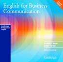 English for Business Communication Audio CD Set (2 CDs) - Book